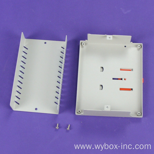 ABS industrial plastic electrical din rail box for pcb power supply module plastic enclosures rail din junction electrical box